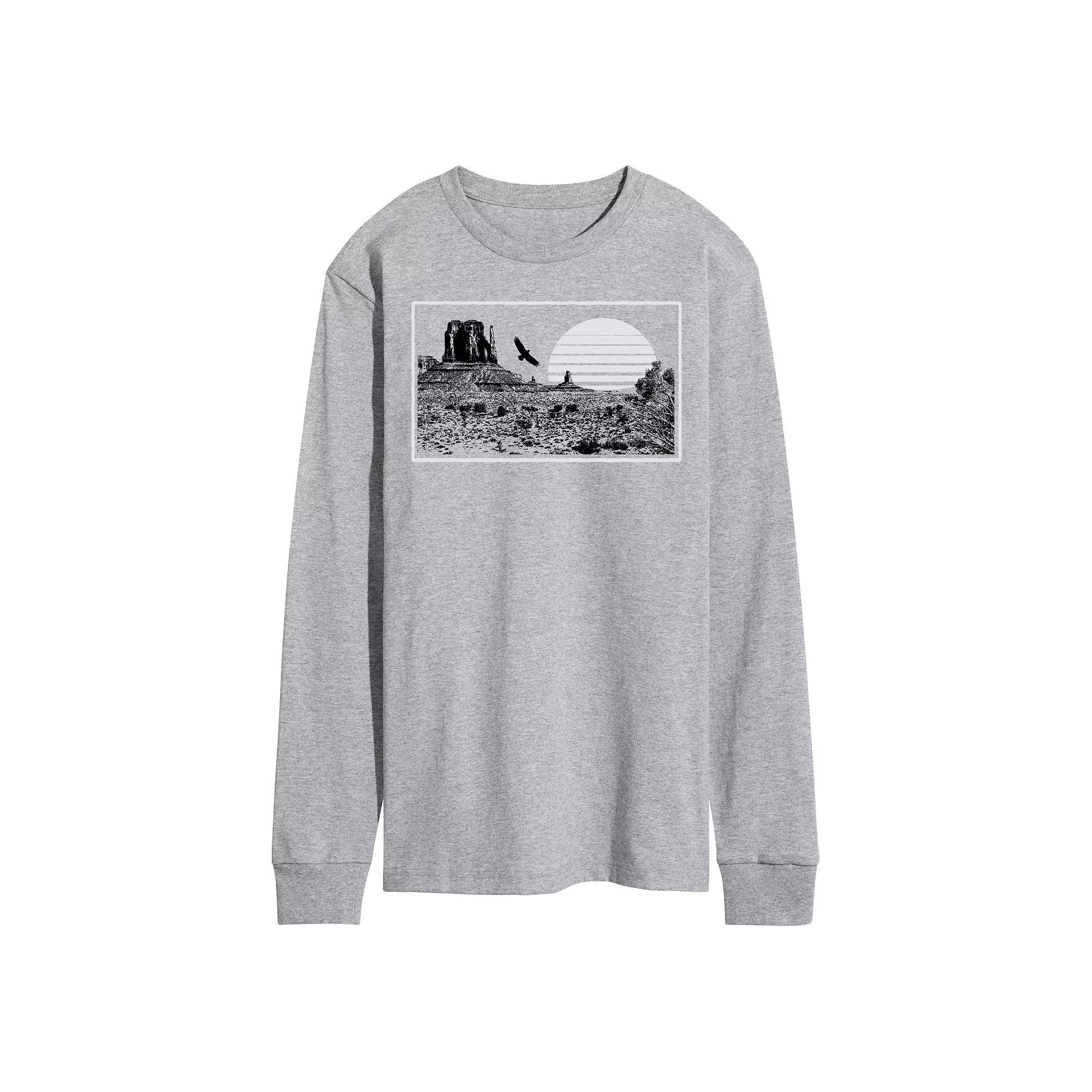 Mens Monument Valley Sunset Graphic Tee Product Image