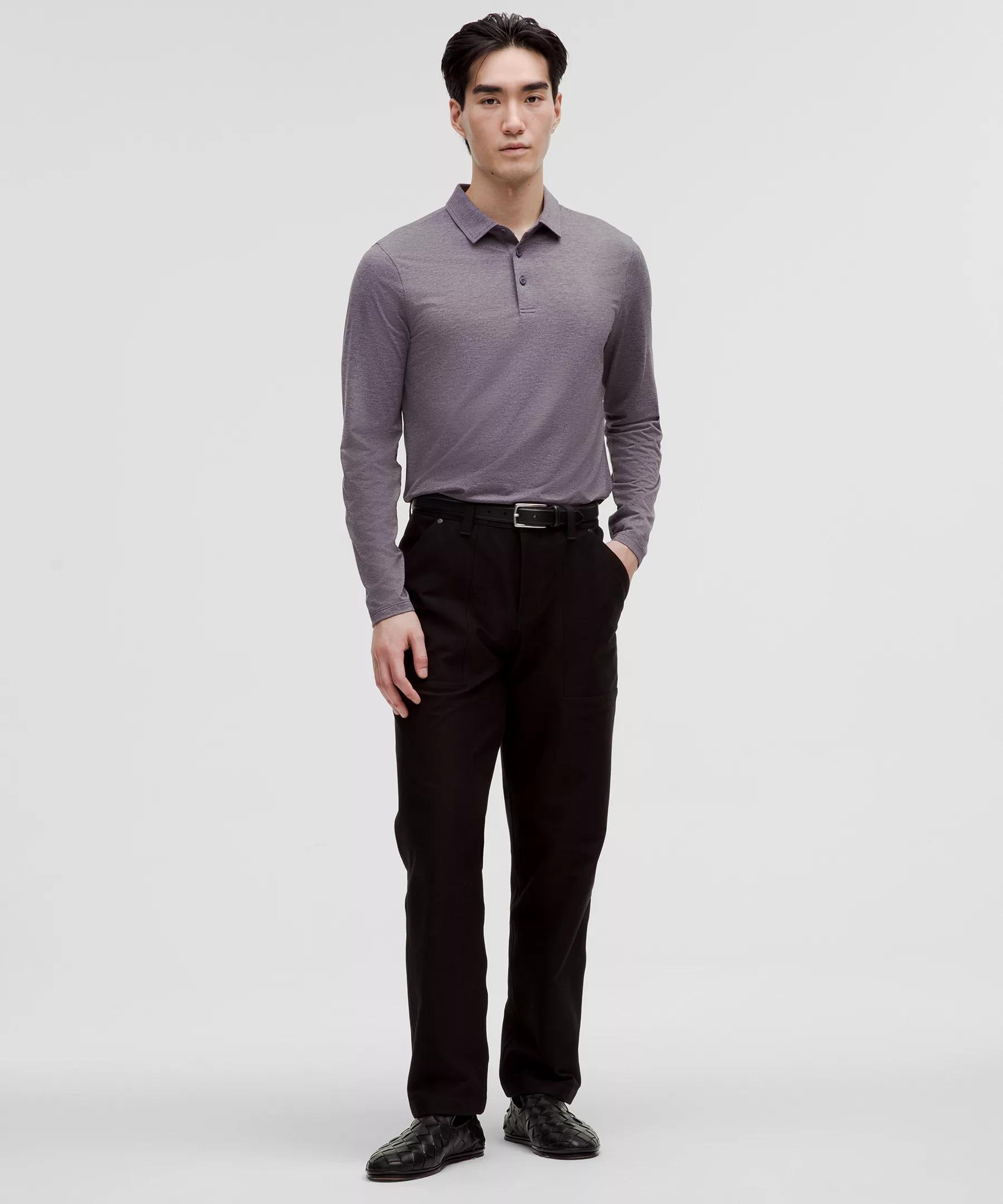 Evolution Long-Sleeve Polo Shirt Product Image