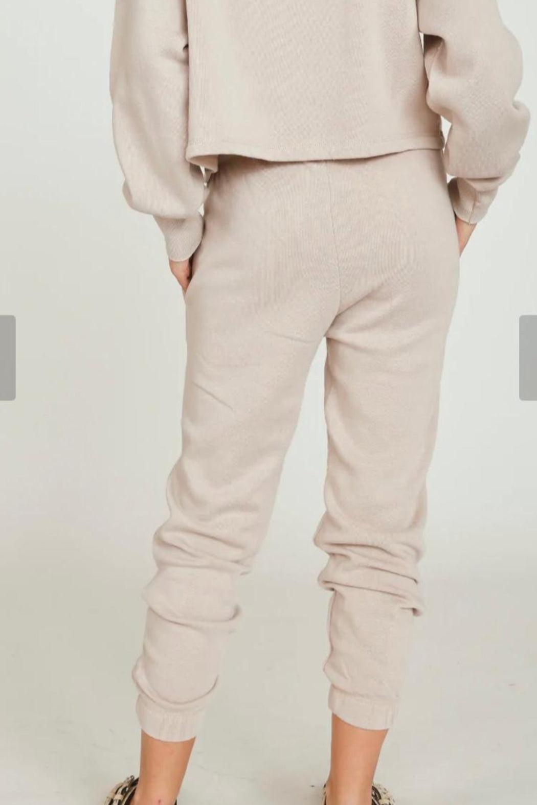 High Waisted Joggers Product Image