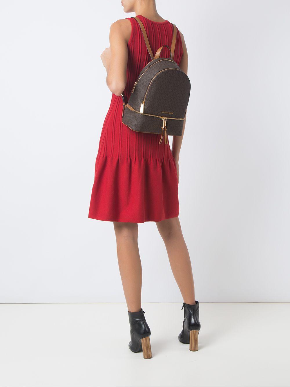 medium Rhea logo-print backpack Product Image