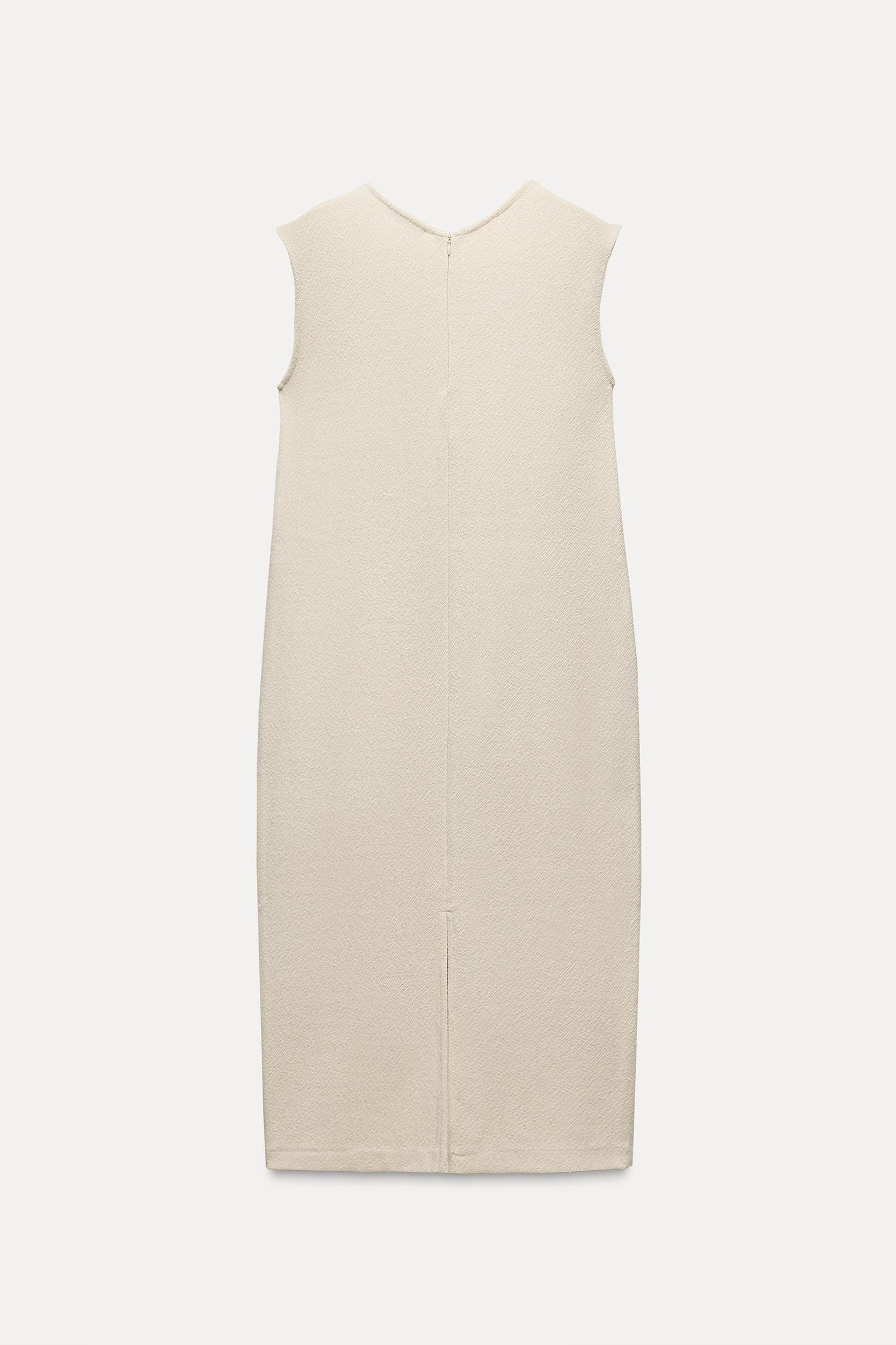 LONG RUCHED DRESS Product Image