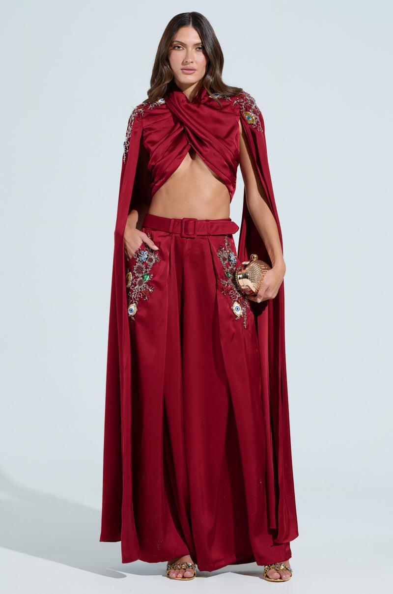 GREATEST ONE YET TROUSER IN RED Product Image