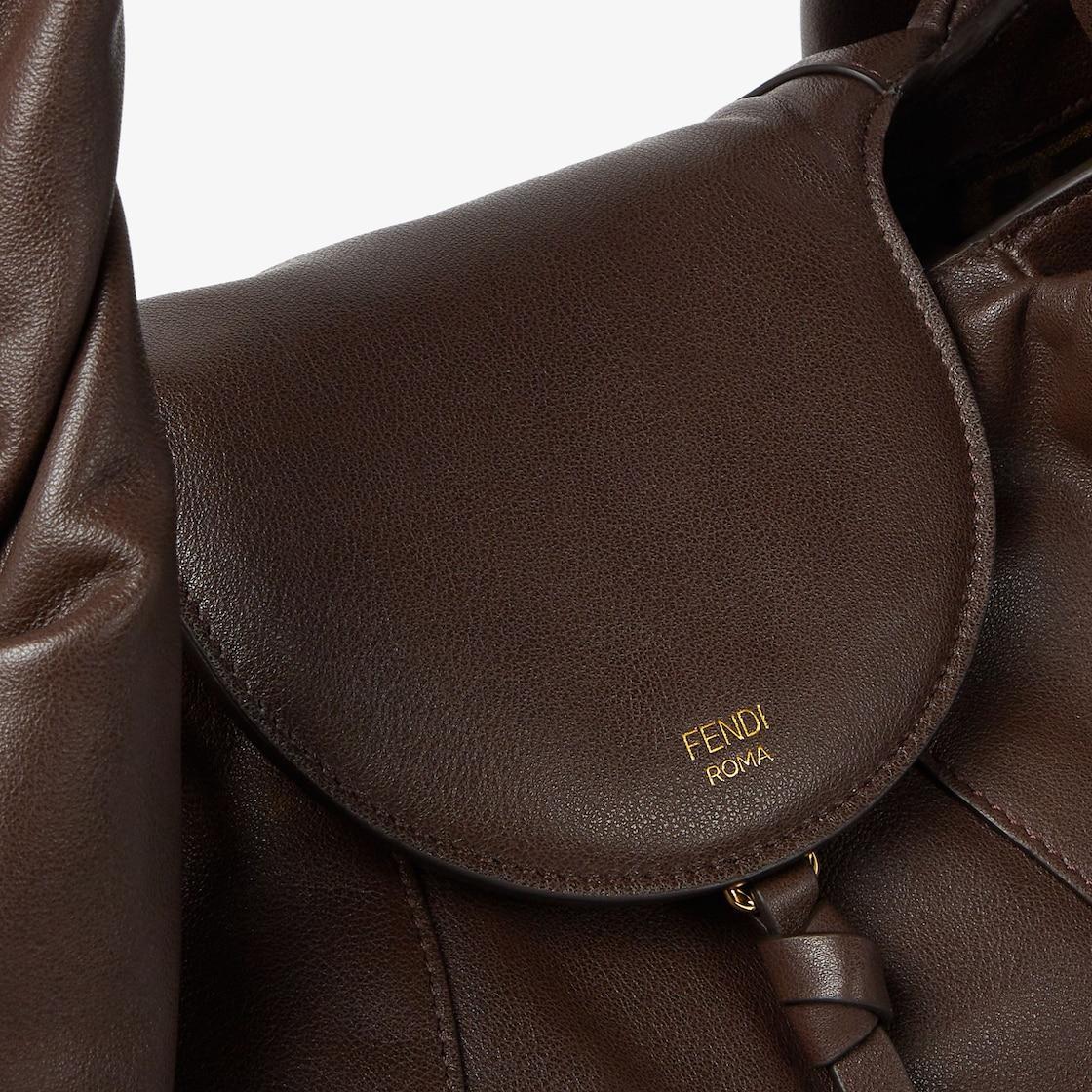 Fendi SpyDark brown leather bag Product Image