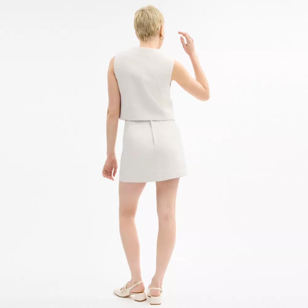 Heritage C Leather Skirt Product Image