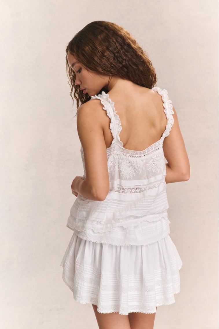 Ruffle Mini Heritage Skirt Product Image