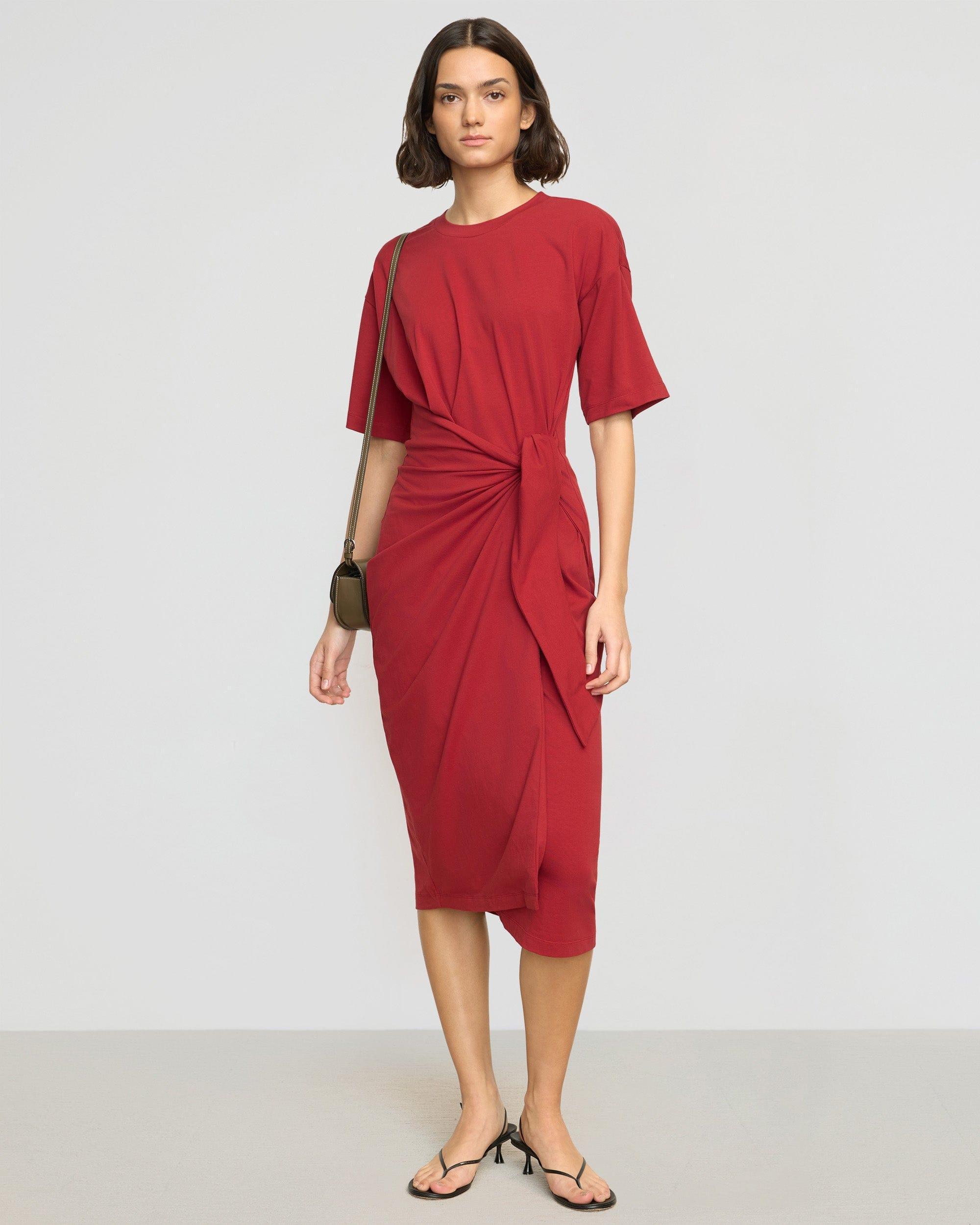 Noa Organic Cotton T-Shirt Wrap Dress Product Image