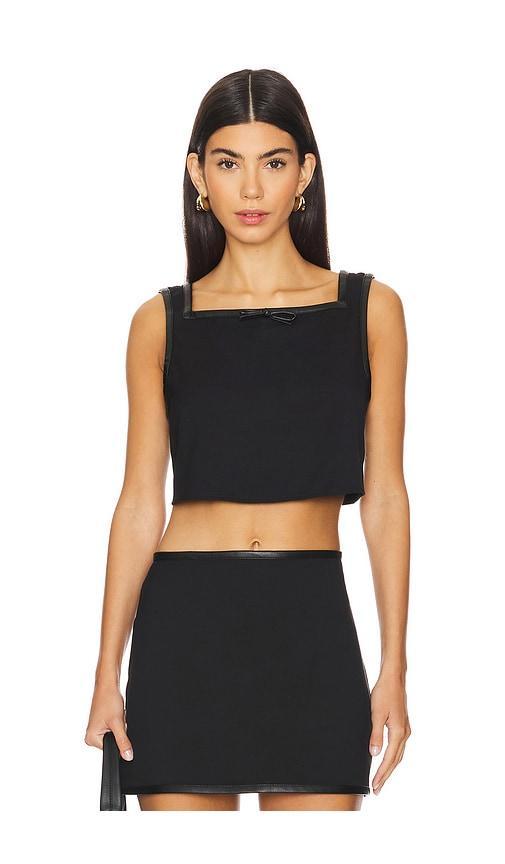 Cropped Square Neck Top WeWoreWhat Product Image