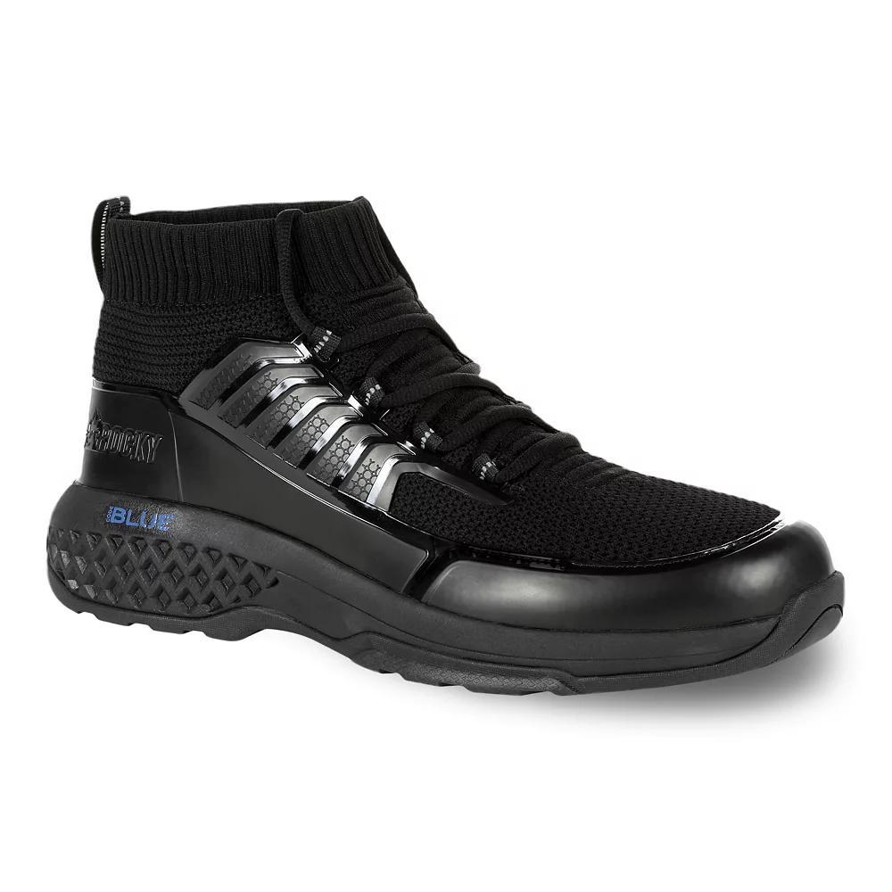 Rocky Code Blue Knit Men's 5-Inch Work Boots, Size: 13 Wide, Black Product Image