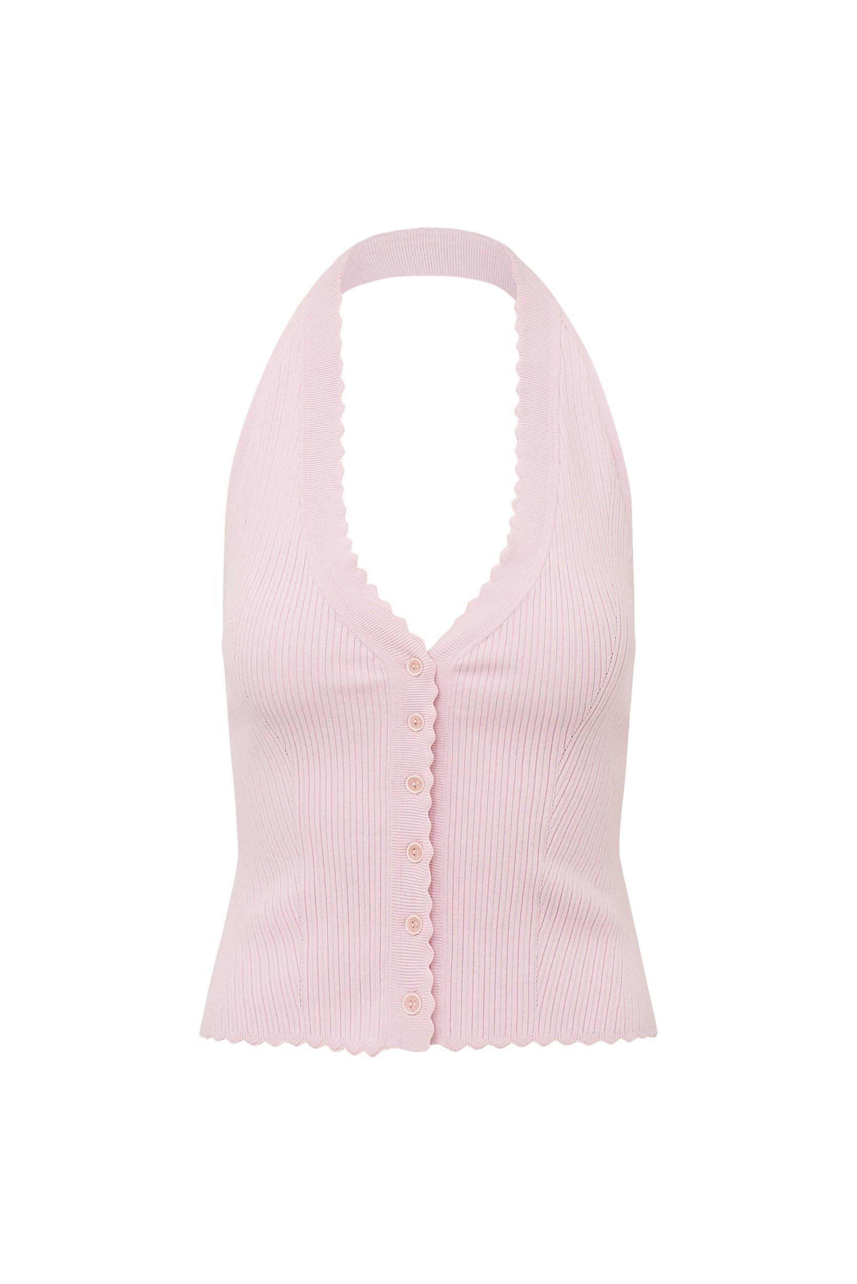Eterna Halter Knit Top Product Image