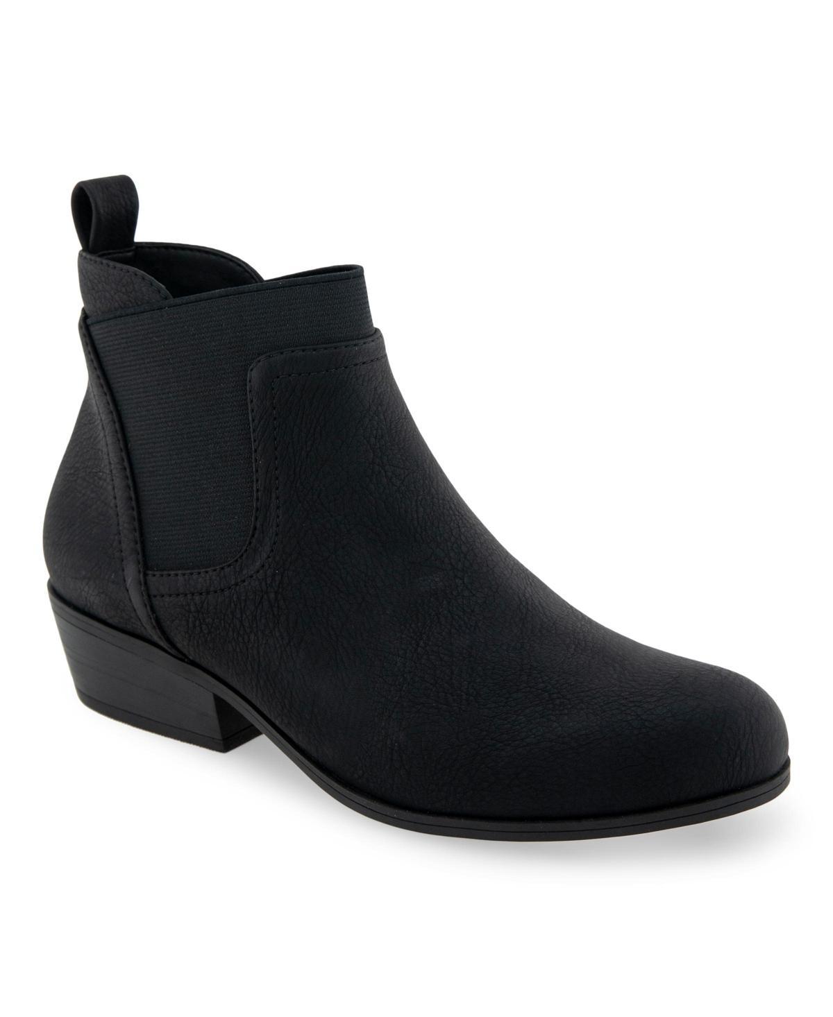 Aerosoles Caddie Women's Ankle Boots, Size: 8 Wide, Java Grainy Product Image