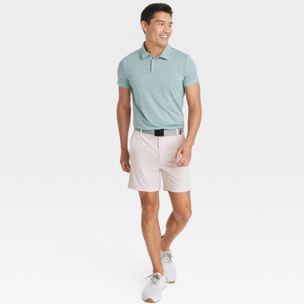 Mens Golf Shorts 7 - All In Motion Ash 40 Product Image
