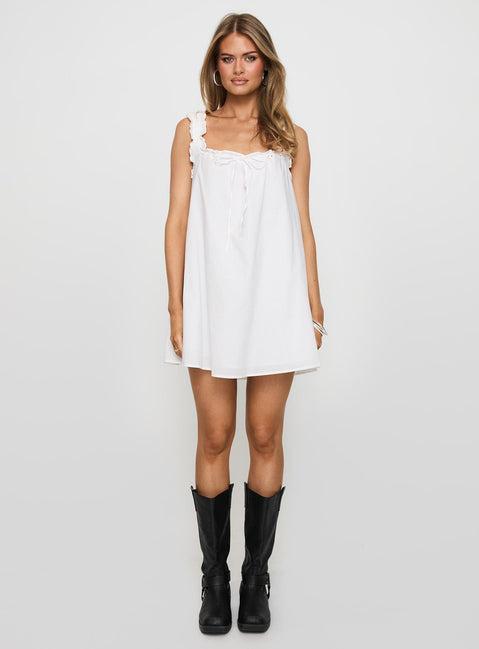 Swing Mini Dress Stripe Product Image