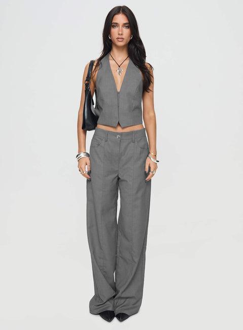 Je Suis Halter Top Slate Product Image