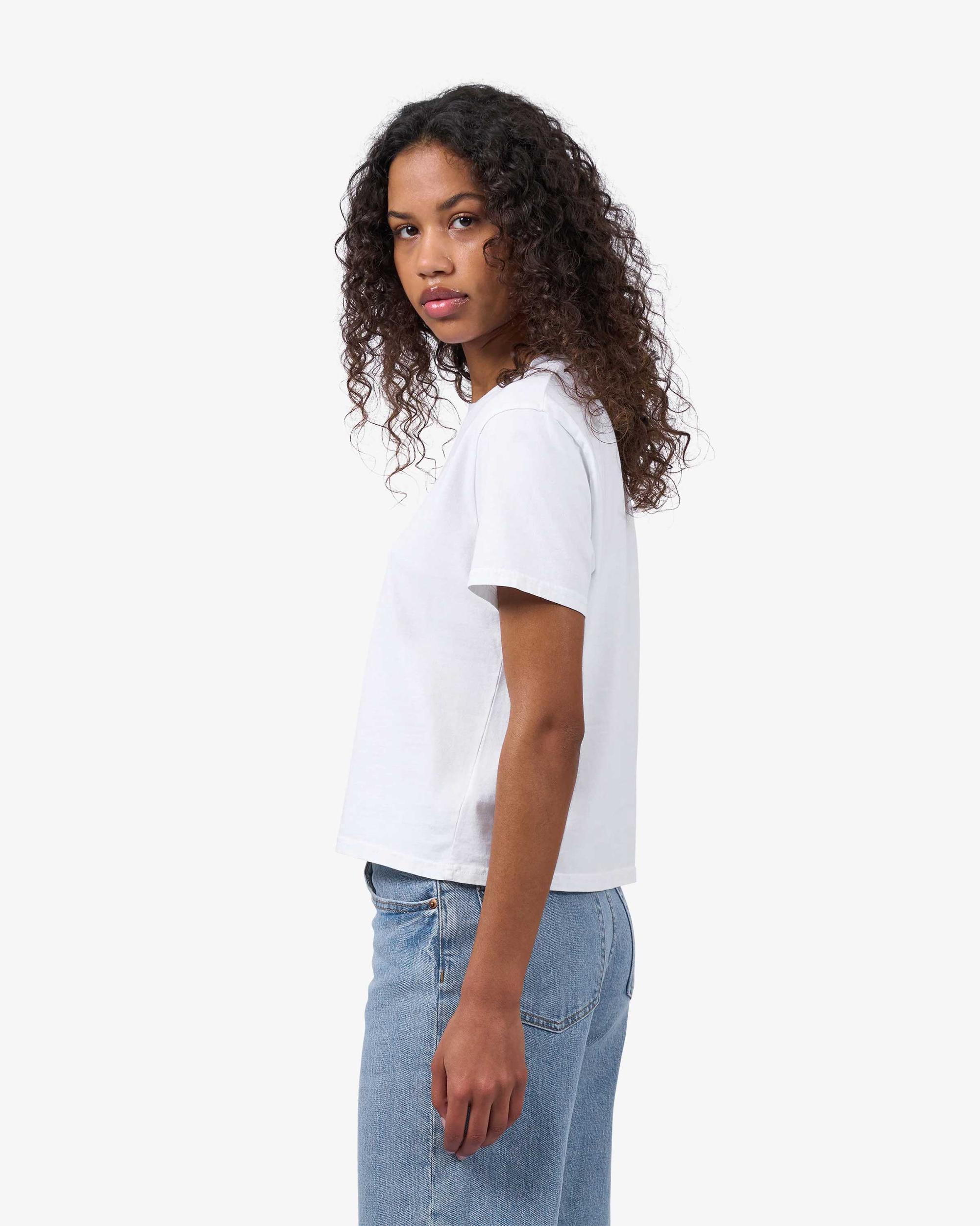 Type: CS2057/Organic Boxy Crop Tee/F Product Image