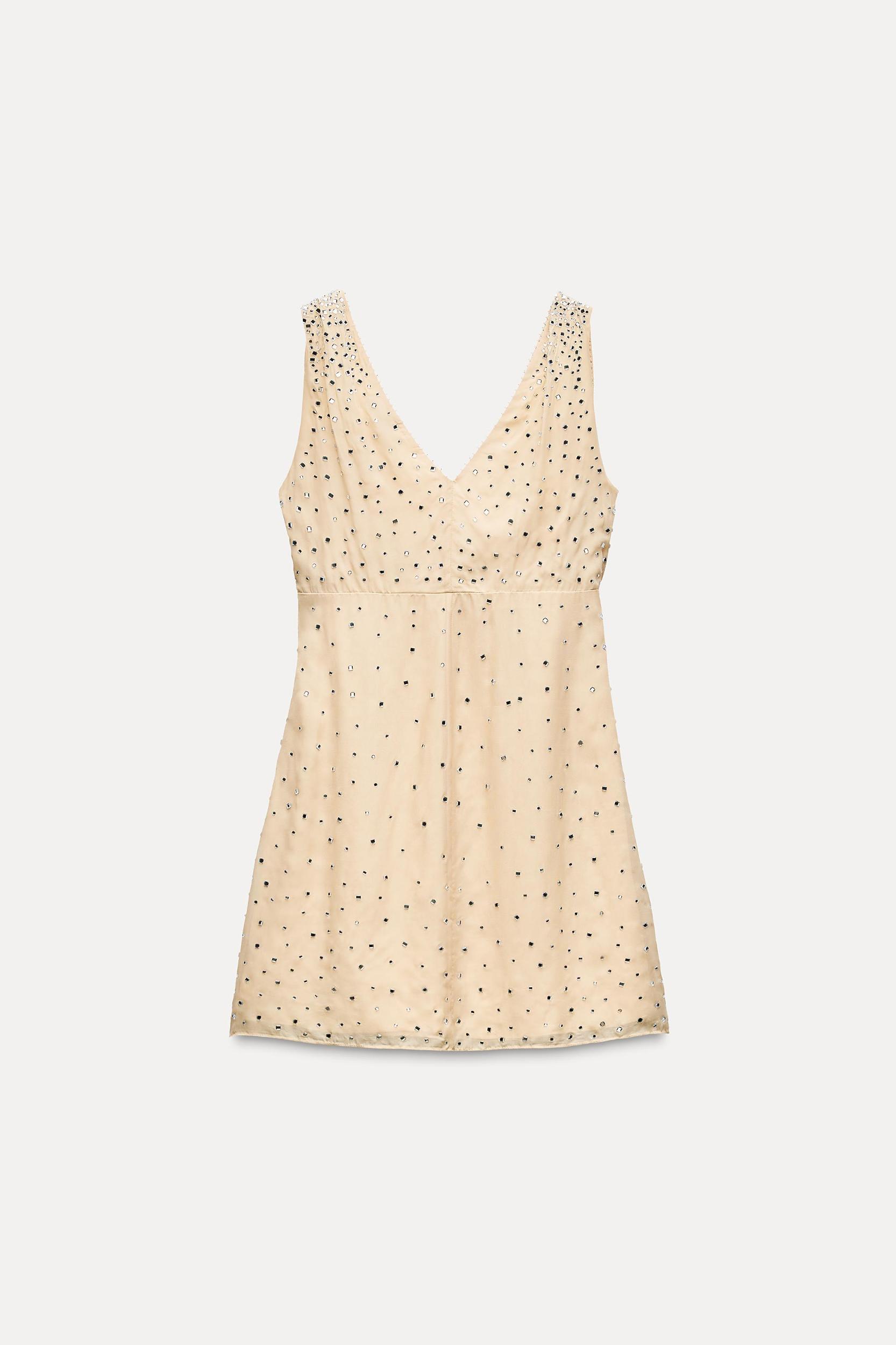 SPARKLY MINI DRESS ZW COLLECTION Product Image