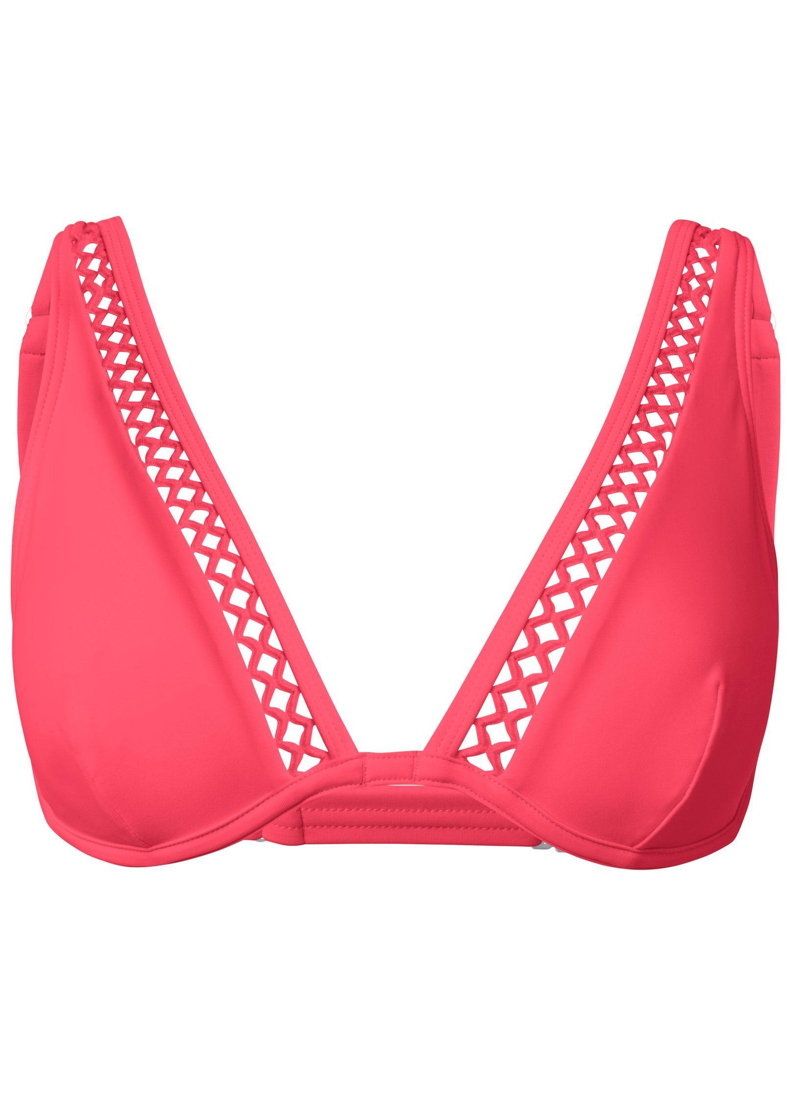 Underwire Swim Top - Sunset Pink Product Image