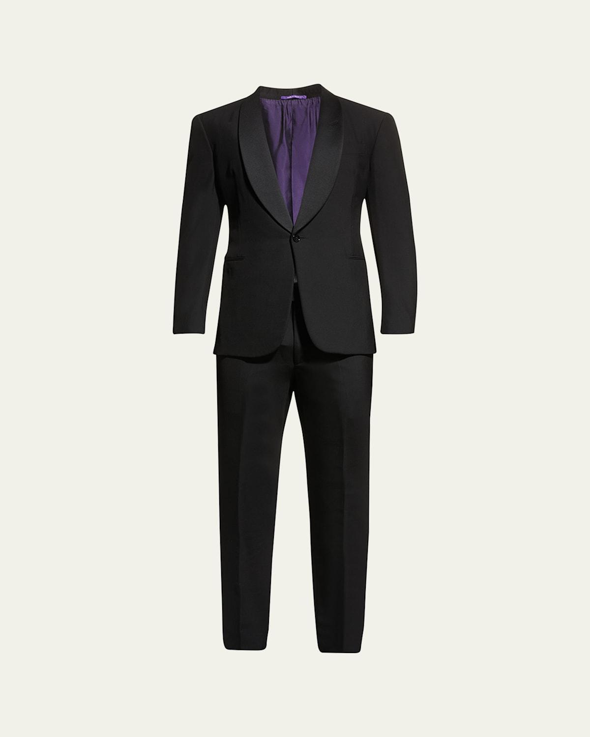 Mens Gregory Wool Barathea Shawl Tuxedo Product Image