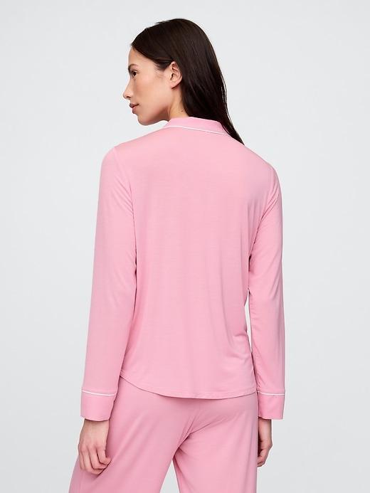 Modal Pajama Shirt Product Image