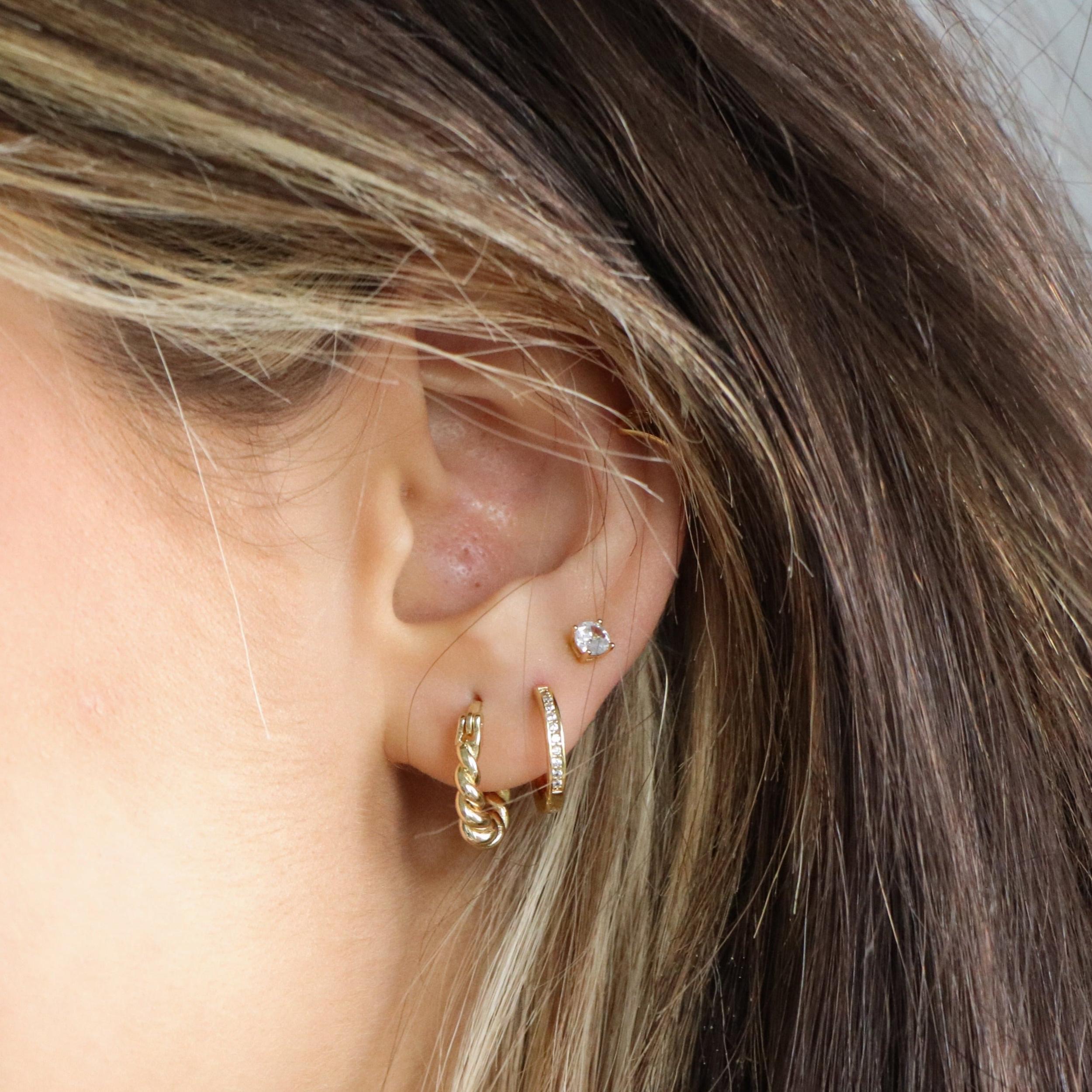 Cold Hearted Earrings Product Image