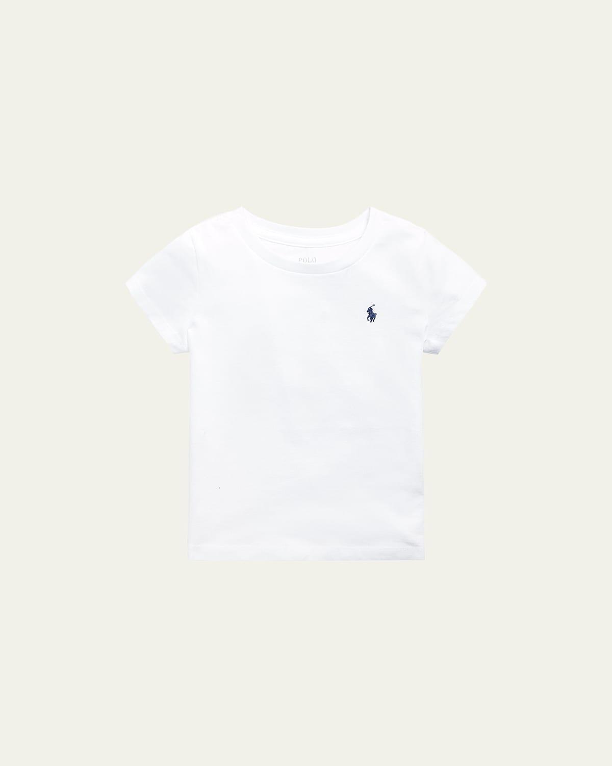 Girls Logo Embroidered T-Shirt, Size 2-6X Product Image