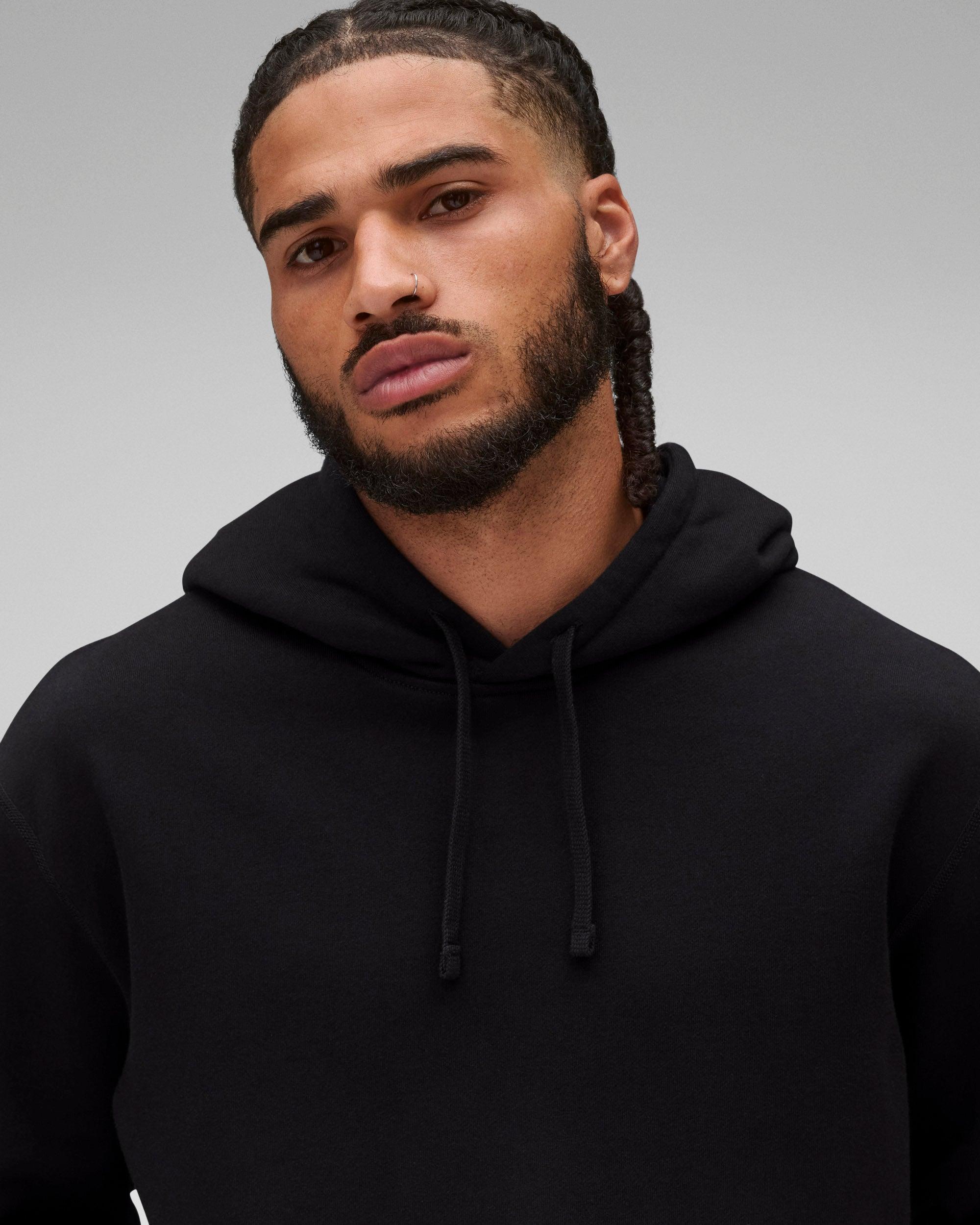 Midweight Terry Standard Hoodie Male Product Image