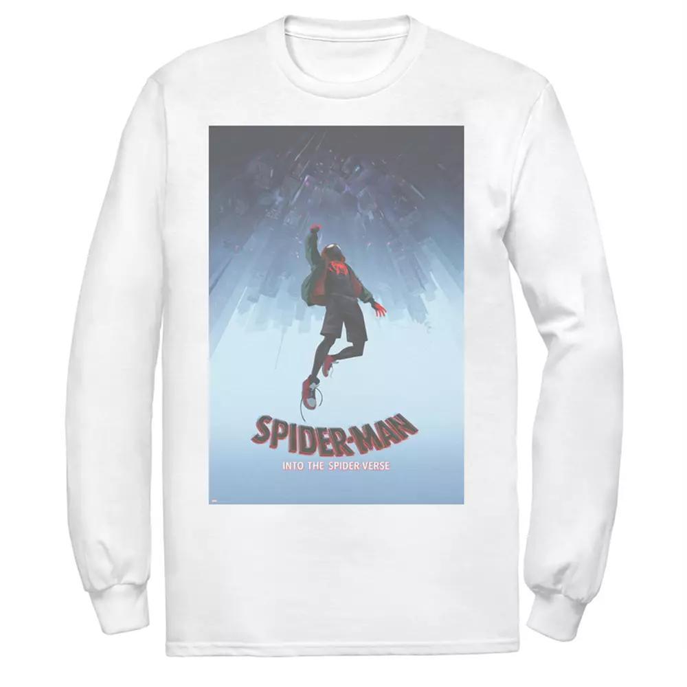 Men's Marvel Spider-Verse Tee, Size: Small, White Product Image
