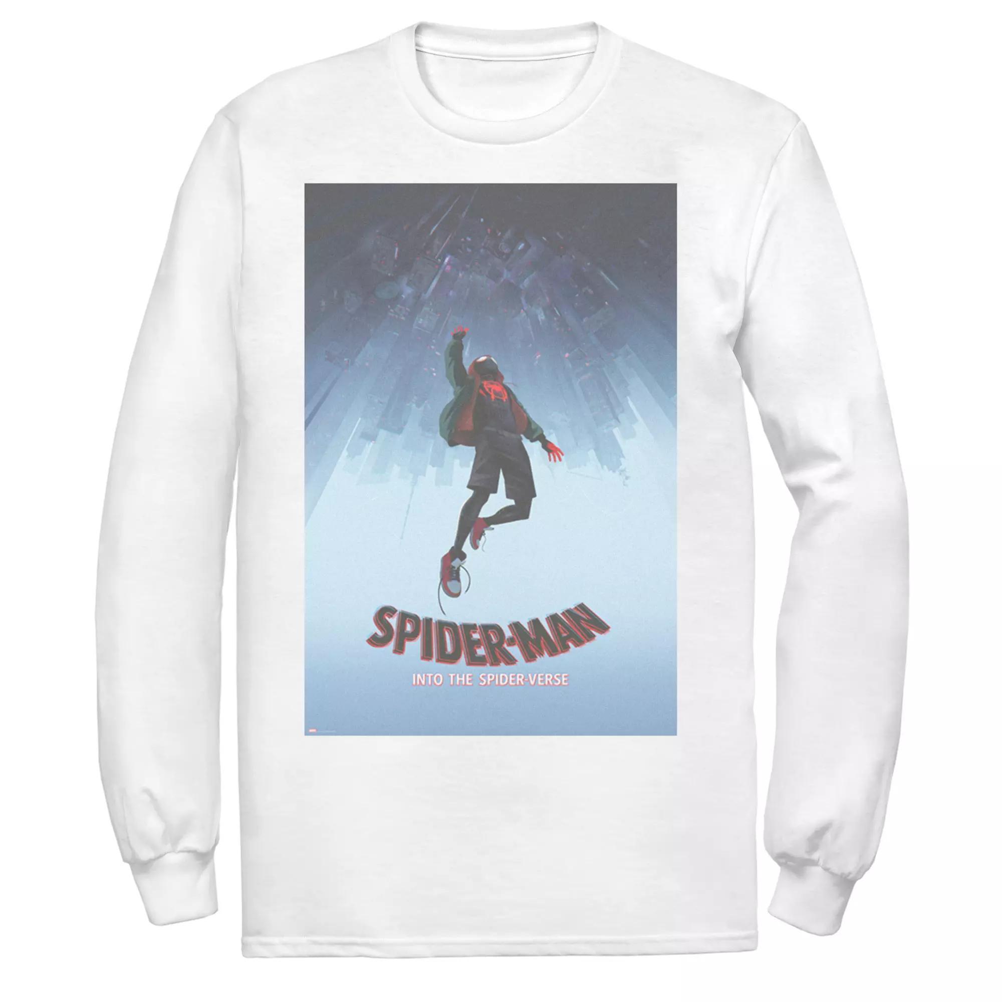 Men's Marvel Spider-Verse Tee, Size: Small, White Product Image