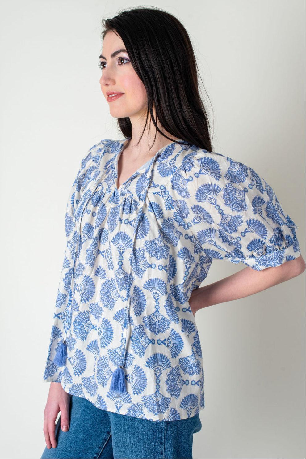 Fallen Skies Printed Blouse Product Image