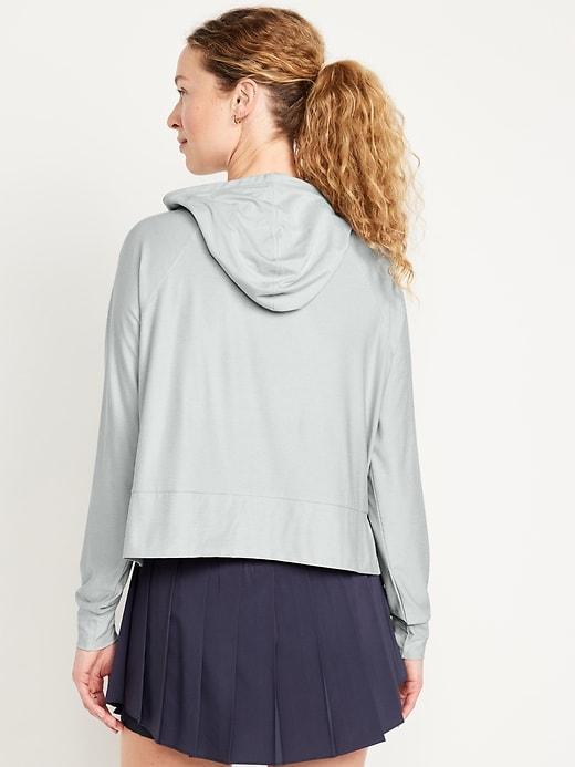 CloudMotion Crop Hoodie Product Image