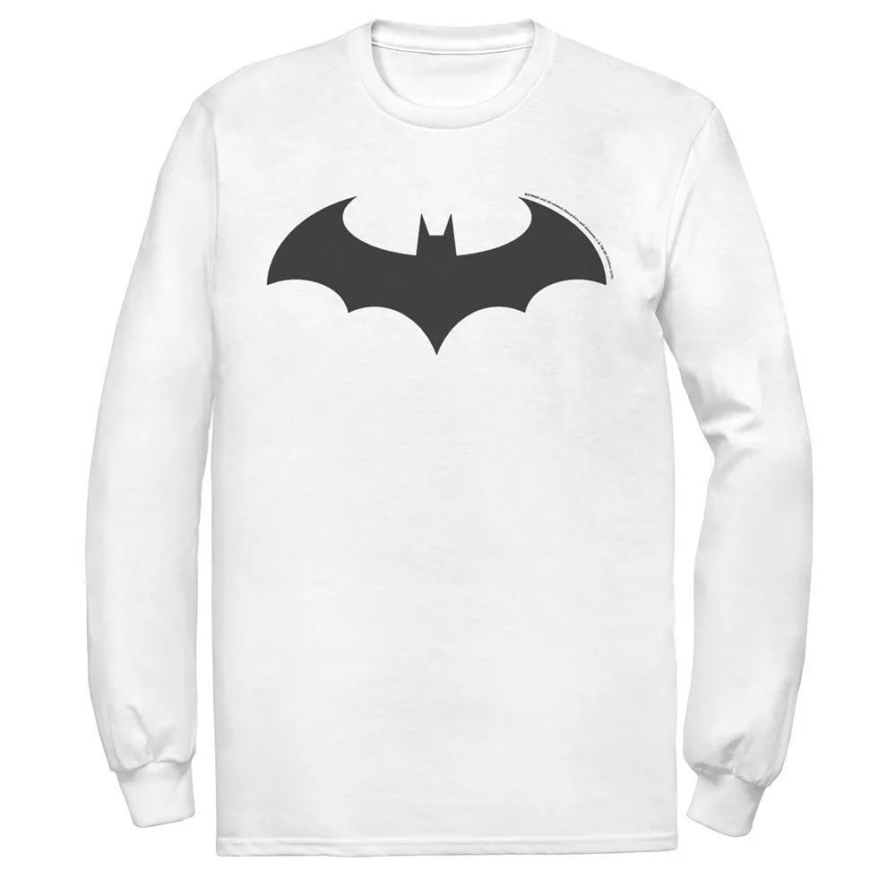 Men's DC Comics Batman Simple Bat Logo Tee, Size: Small, Athletic Grey Product Image