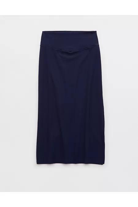 OFFLINE By Aerie Real Me XTRA Ribbed Midi Skirt Women's Product Image