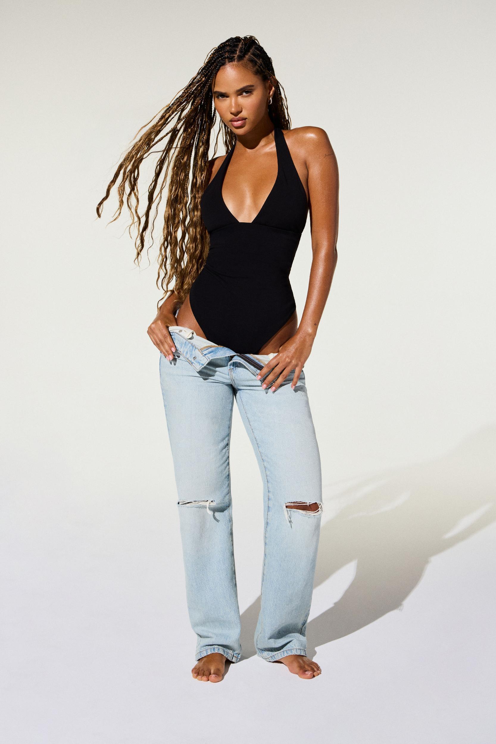 Relaxed Straight Jeans Product Image