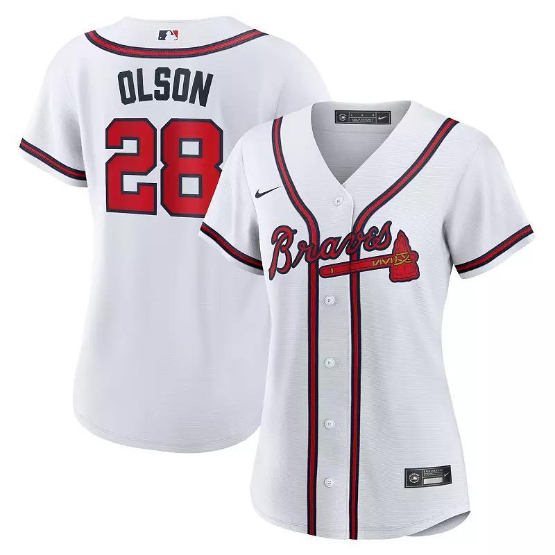 Womens Nike Matt Olson Atlanta Braves Home Replica Player Jersey Product Image