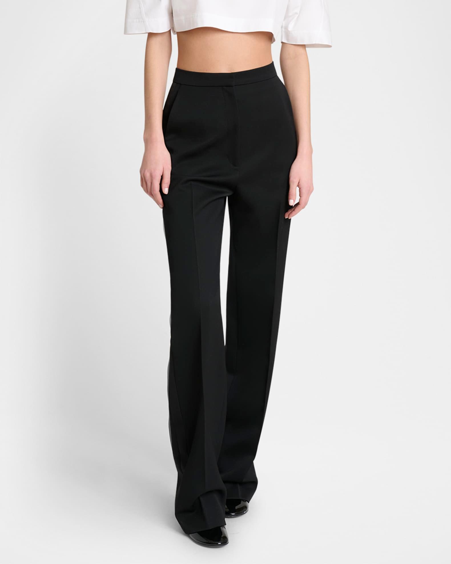 Classic Straight-Leg Tuxedo Pants Product Image