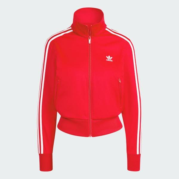 adidas Adicolor Classics Firebird Track Jacket Green XS Womens Product Image