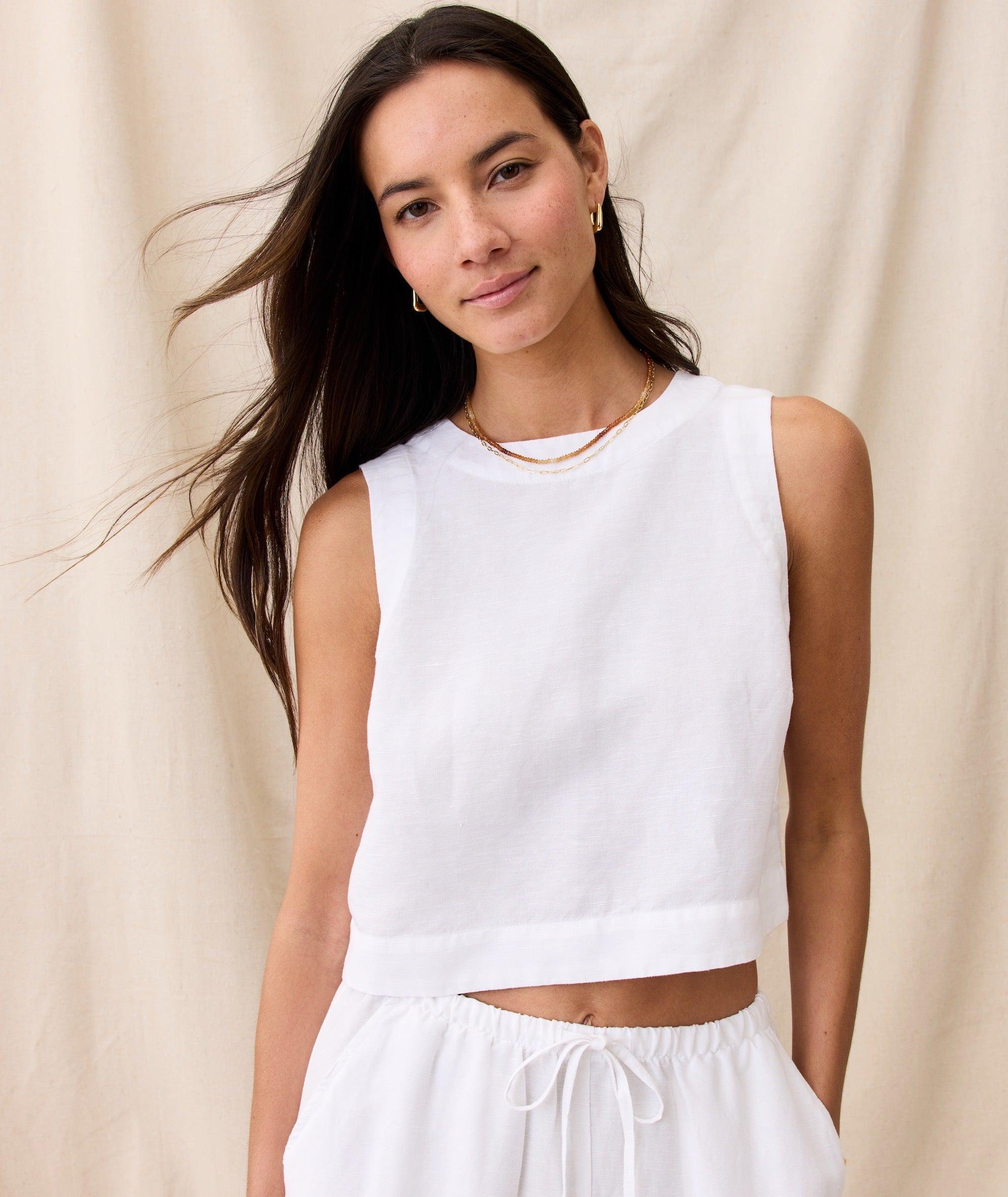 Quinn Linen Tank Product Image