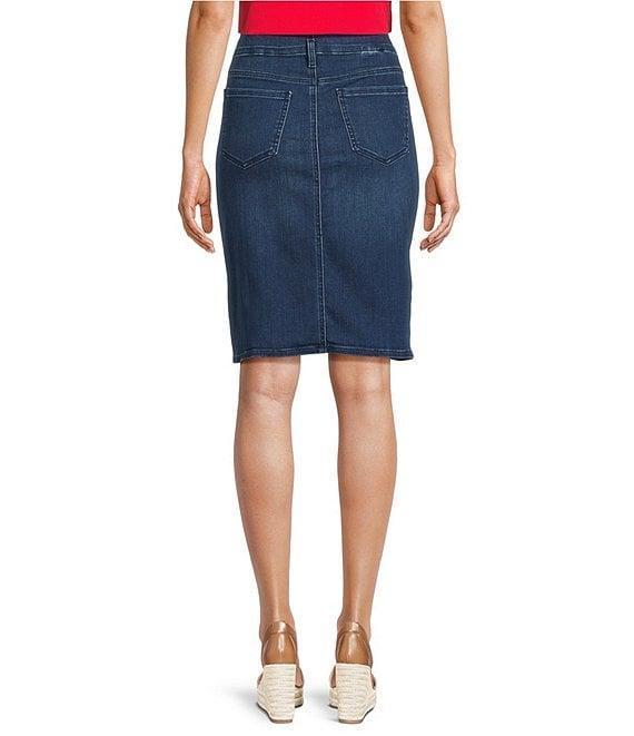 NYDJ Petite Size High Waist Pencil Skirt Product Image