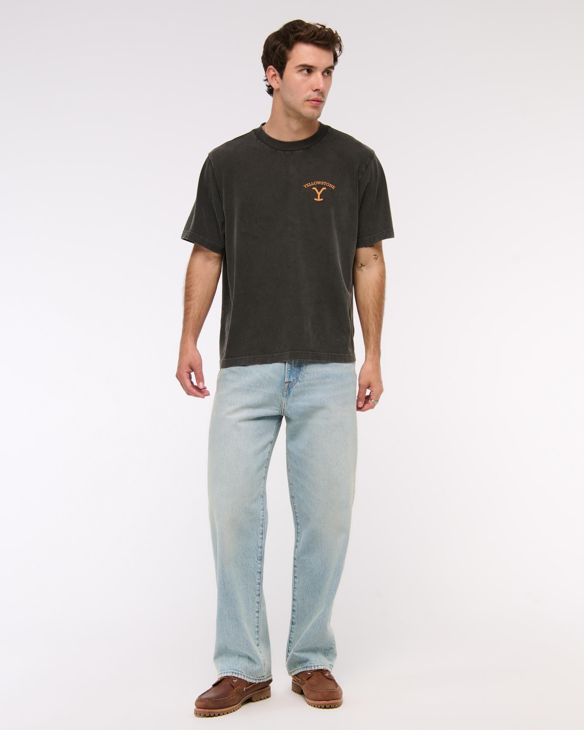 Yellowstone Vintage-Inspired Graphic Tee Product Image