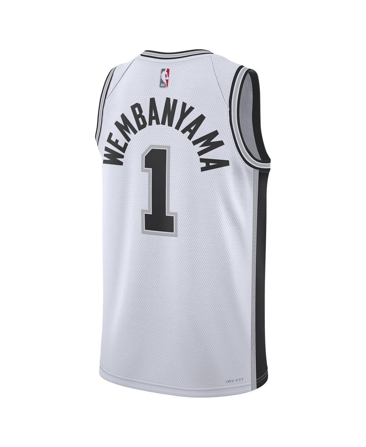 Unisex Nike Victor Wembanyama White San Antonio Spurs Swingman Jersey - Association Edition, Adult Unisex, Size: Medium Product Image
