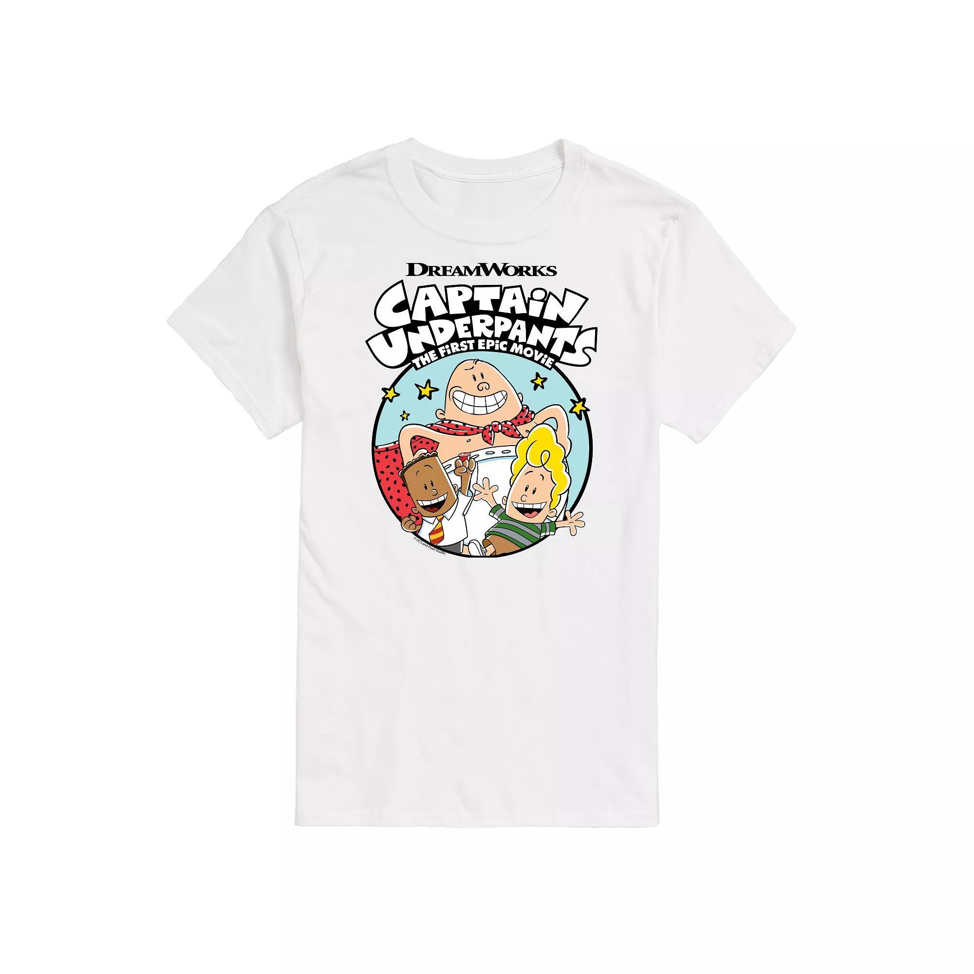 Big & Tall Captain Underpants George Harold Graphic Tee, Mens Product Image