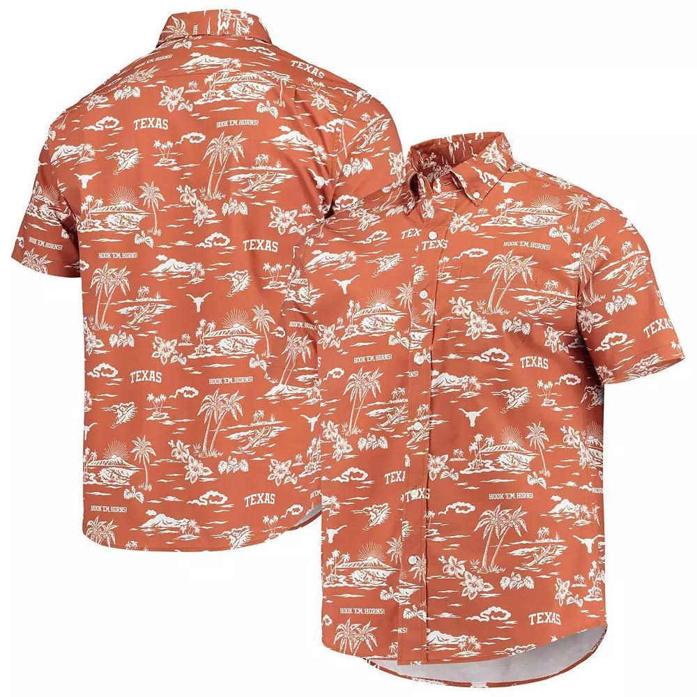 Mens Reyn Spooner Texas Orange Texas Longhorns Classic Button-Down Shirt Product Image