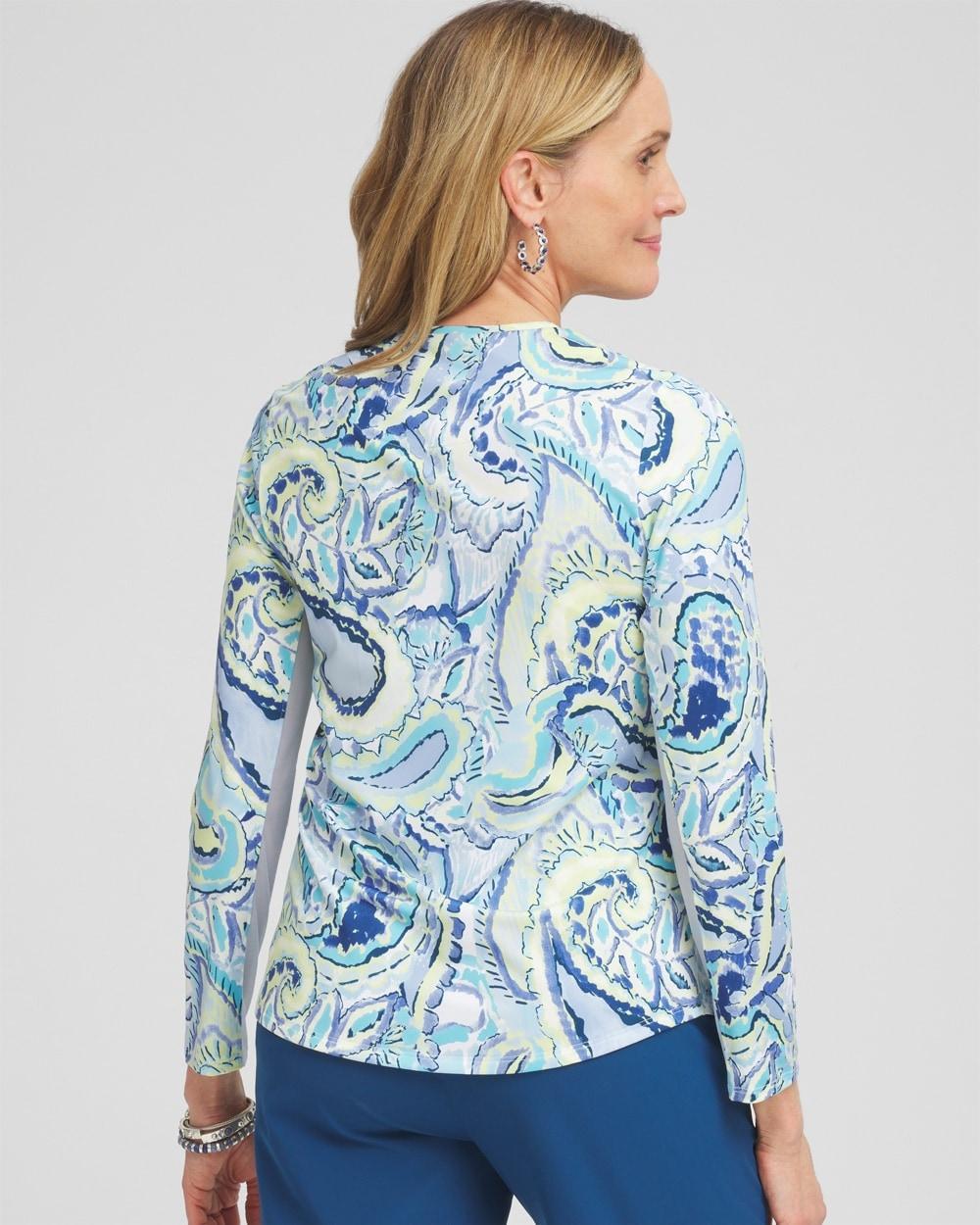 Zenergy® UPF Coastal Long Sleeve Top Product Image