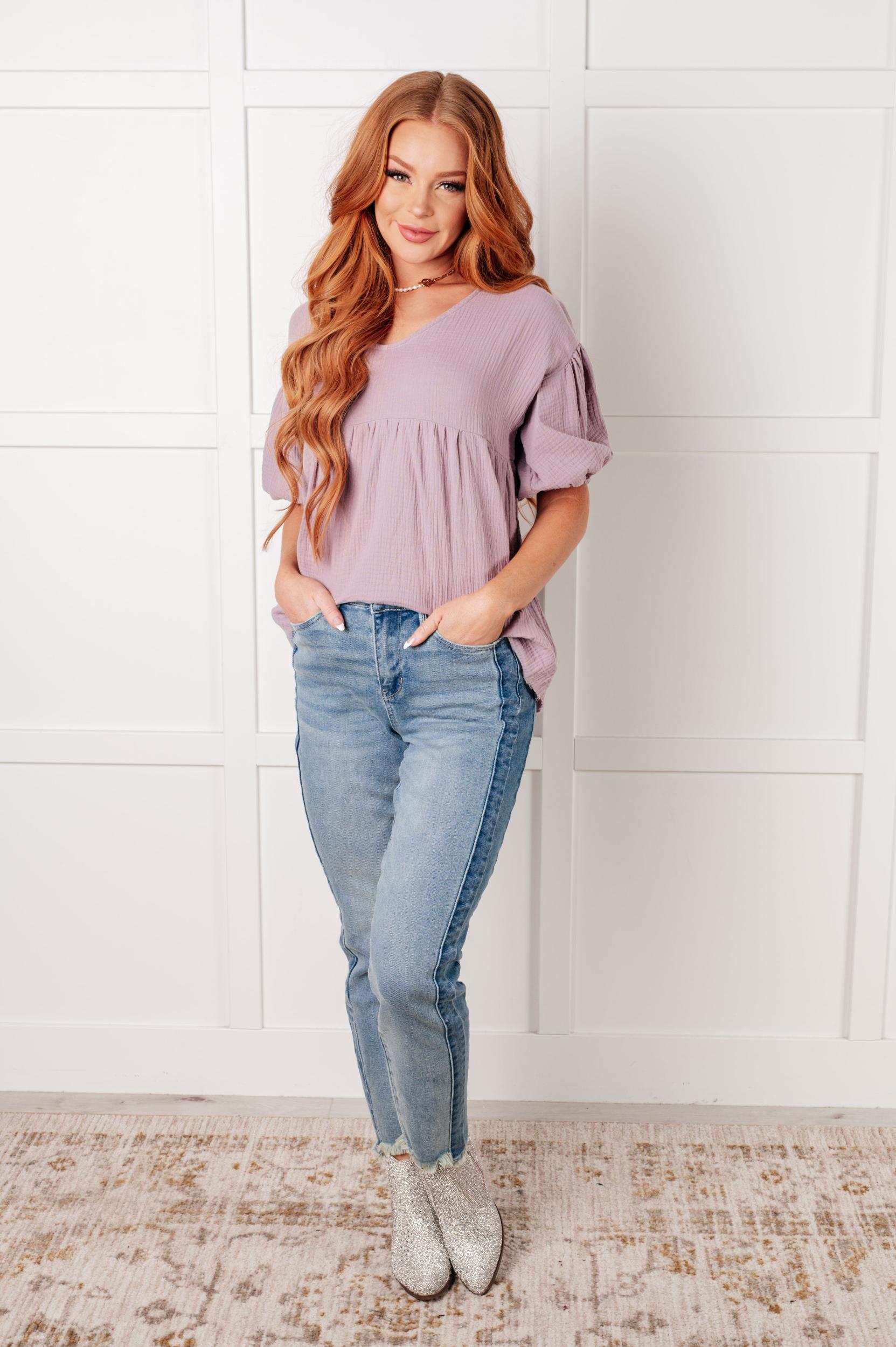 Bentli High Rise Side Tie Denim Skort in Black (Online Exclusive) Product Image