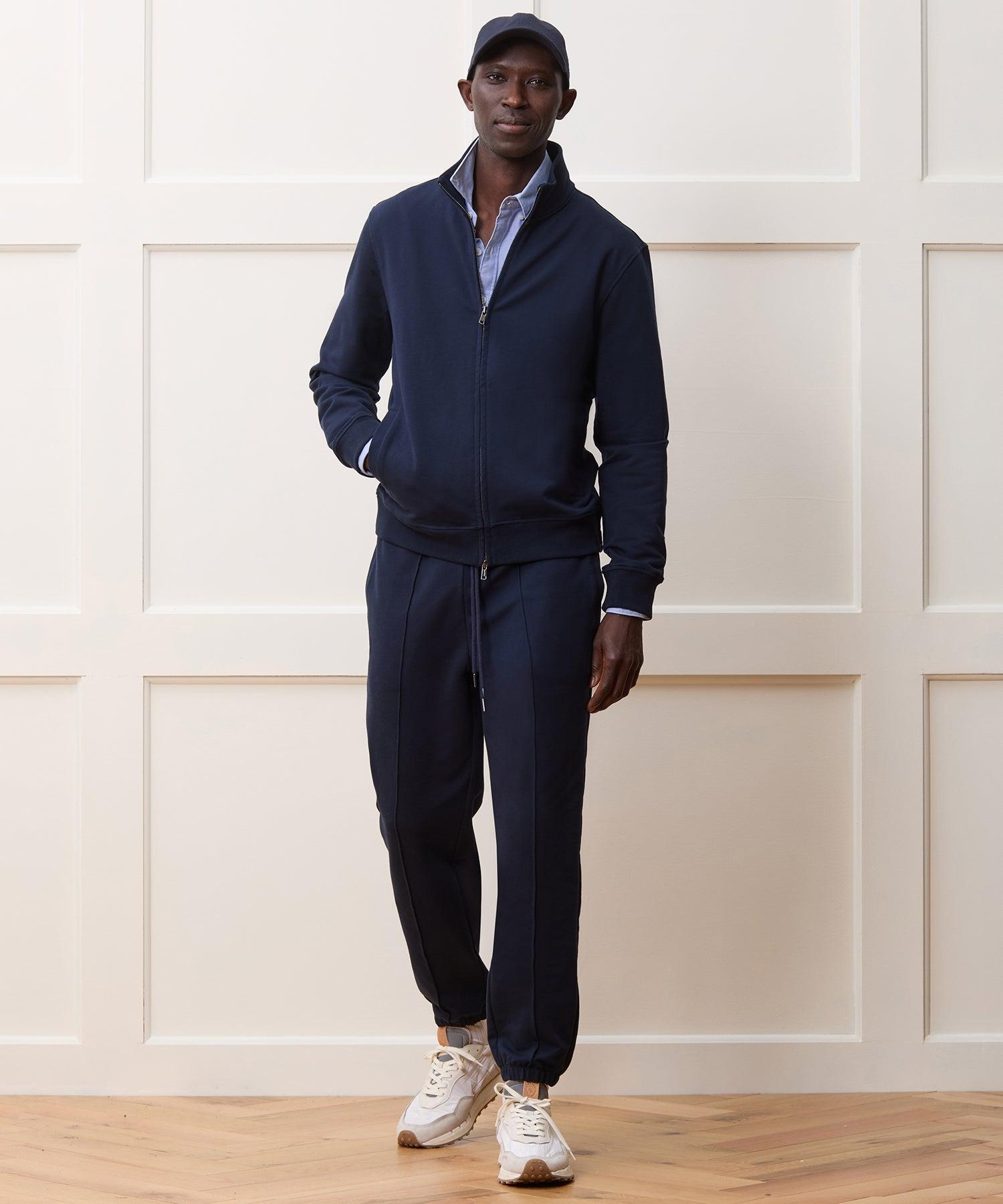 Travel Terry Full-Zip Track Jacket Product Image