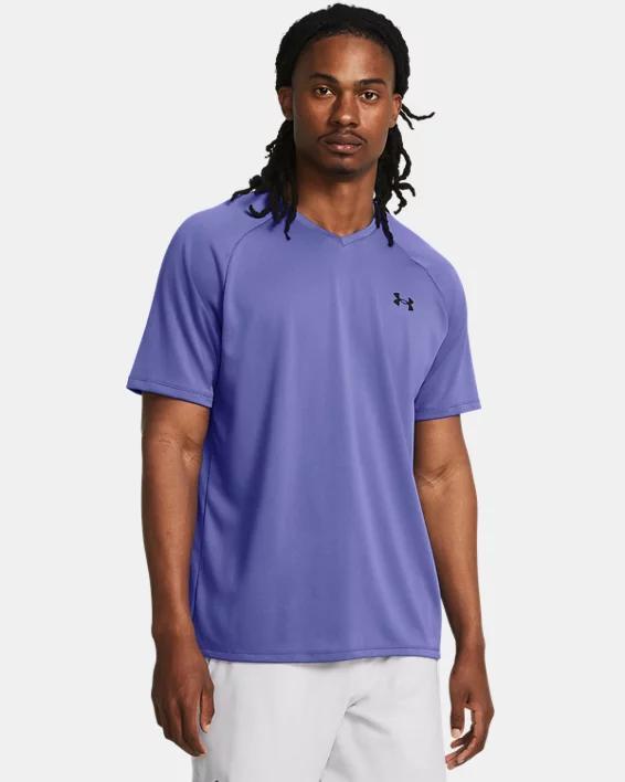 Big & Tall Under Armour Tech 2.0 V-Neck Tee, Men's, Size: XXL Tall, Black Product Image