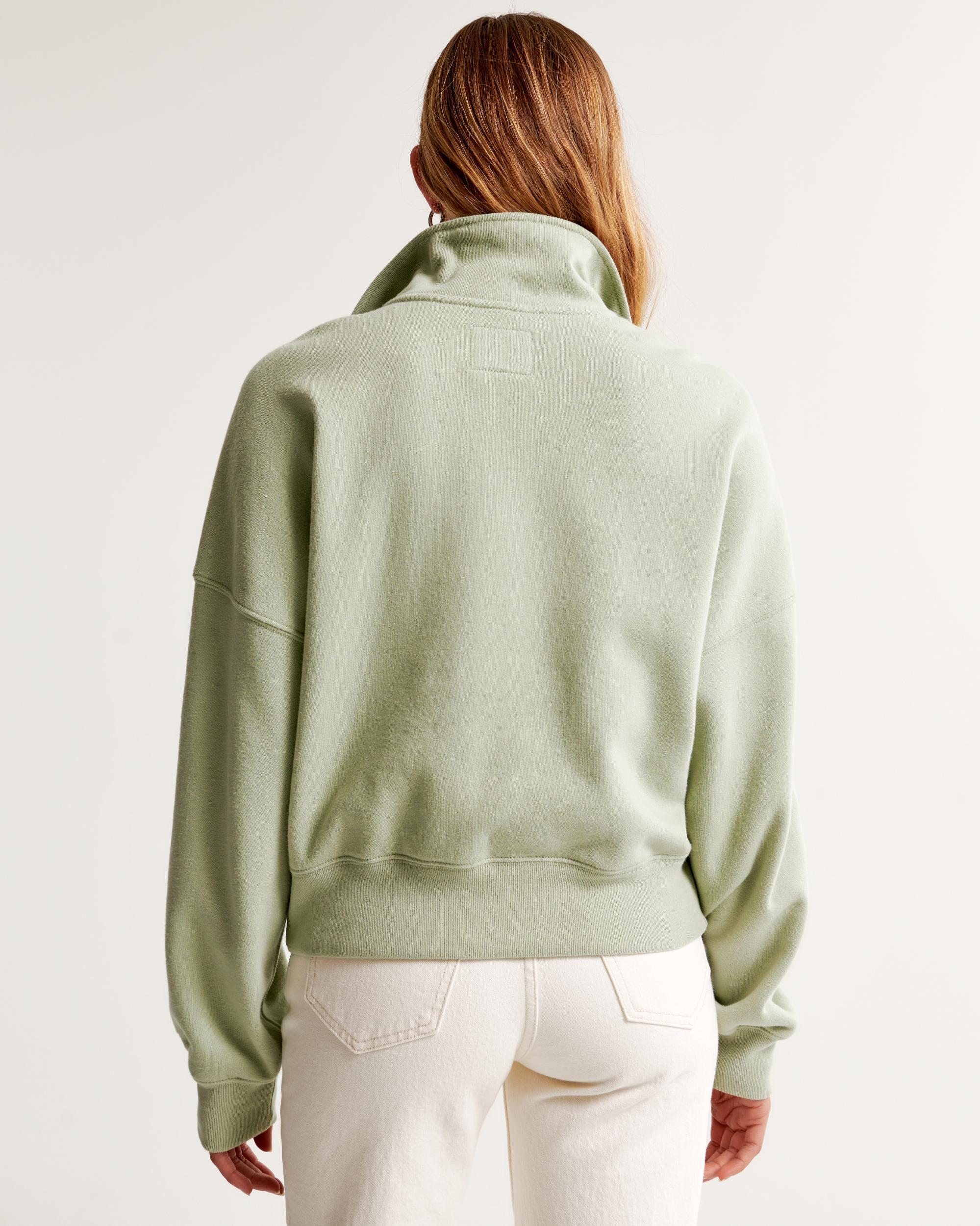 Lounge Graphic Mock Half-Zip Product Image