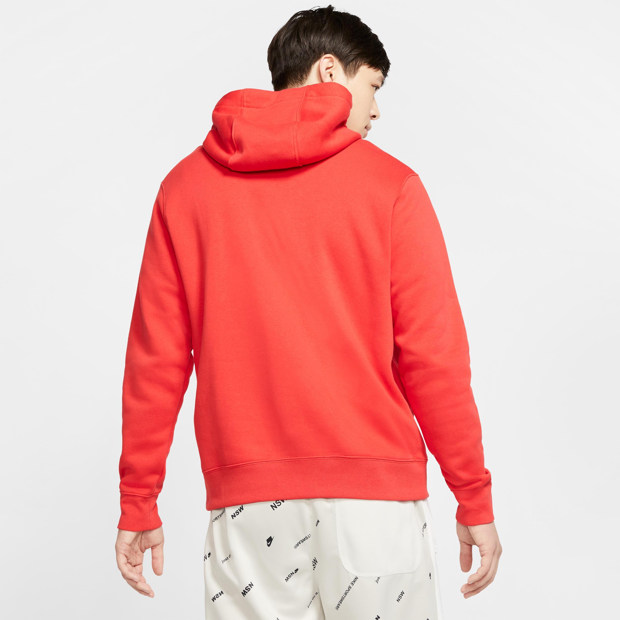 Nike Club Fleece hoodie heather Product Image