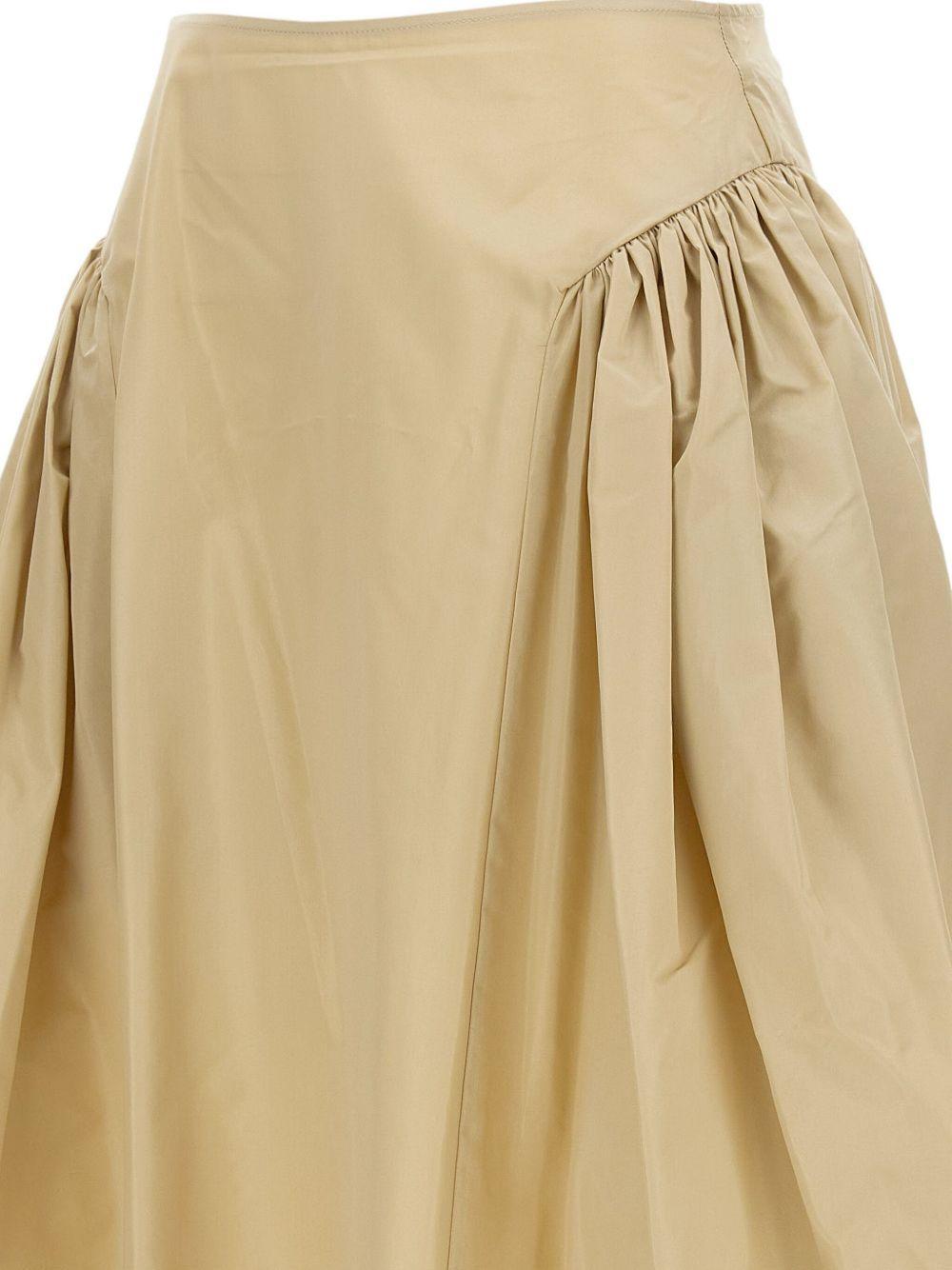 pleated midi skirt Product Image
