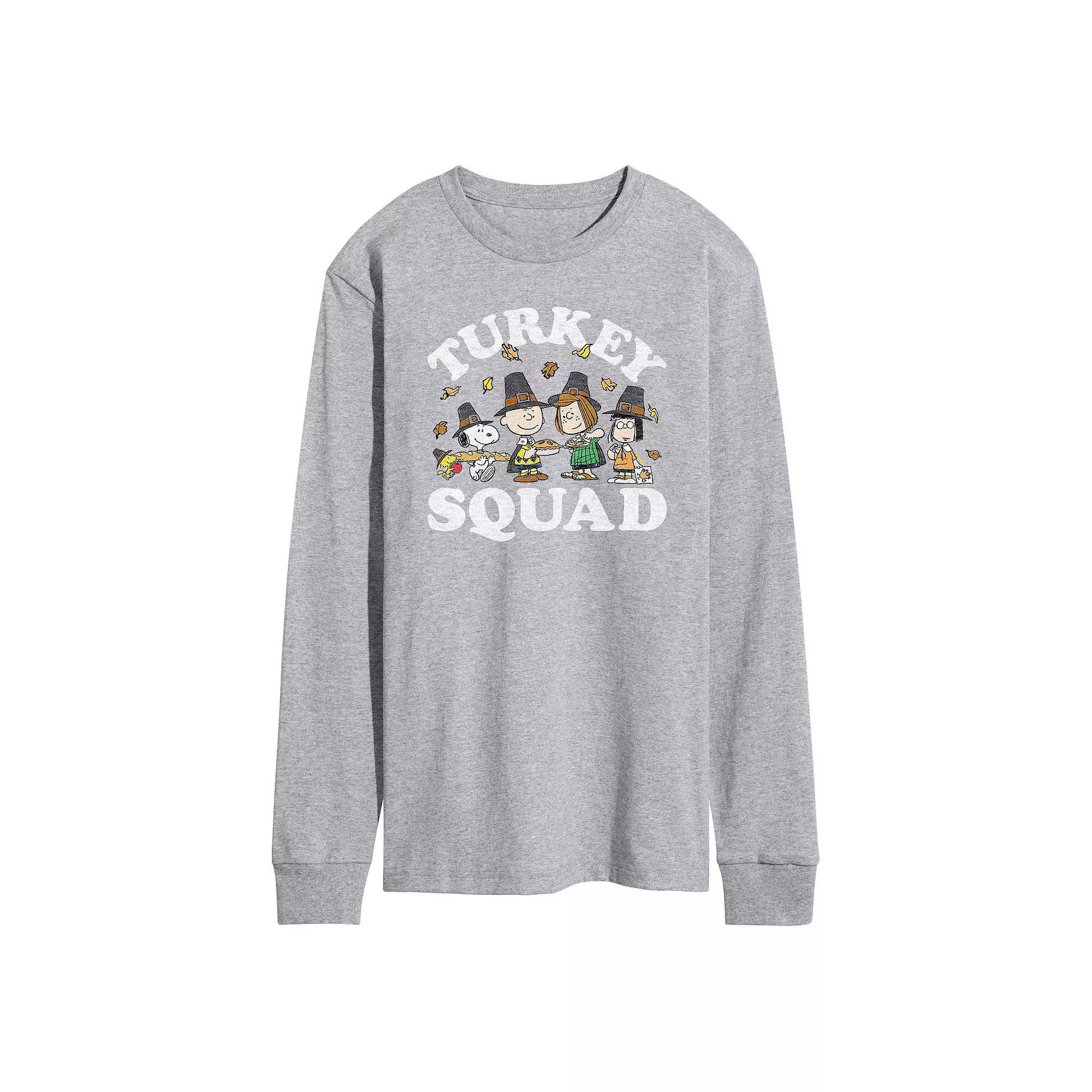 Mens Peanuts Turkey Squad Tee Product Image
