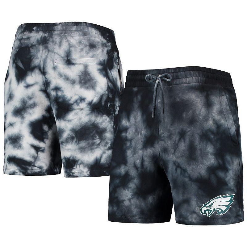 Mens New Era Philadelphia Eagles Tie-Dye Shorts Product Image
